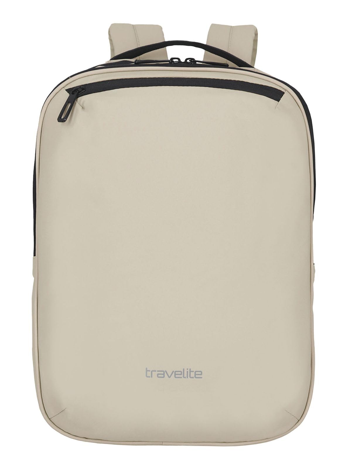 travelite hand luggage backpack, laptop compartment 13 inch, water-repellent daypack with clip-on function, 40 cm, 12 liters, 400 grams