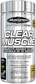 MuscleTech Clear Muscle Post Workout Recovery and Strength Builder, Amino Acid & Muscle