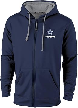 Dunbrooke Mens NFL Apprentice Full-Zip Hoodie