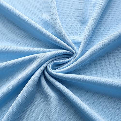 sinirttou Conjunto de Fútbol de Jersey para Niños Azul con Camiseta y Pantalones Cortos, Vendaje de Retención, Nro. 9 Camiseta de Fútbol para Niño y Niña(Talla 28)