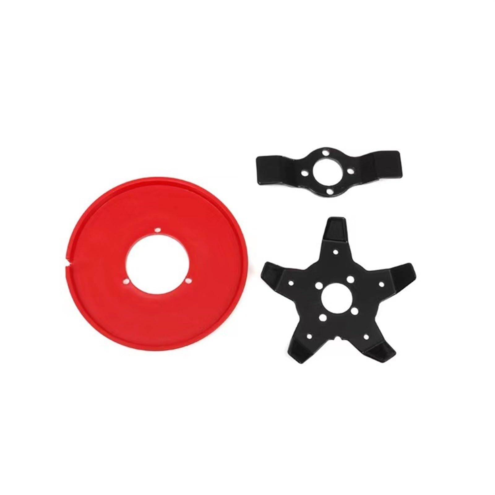 AVIMYA Cuchilla de desbrozadora Universal, Cuchillas de Placa de deshierbe de Doble Uso, cortadora de césped, cortadora de césped, Accesorios de Herramienta de desbrozadora de Cabeza
