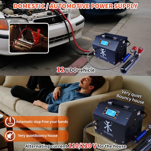 TUXING 4500Psi Water-Cooled Compressor