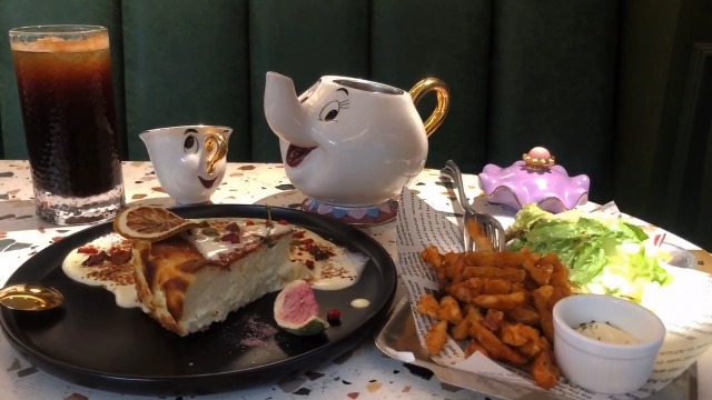 Amazon.com | Cartoon New Beauty And The Beast Teapot Mug Mrs Potts