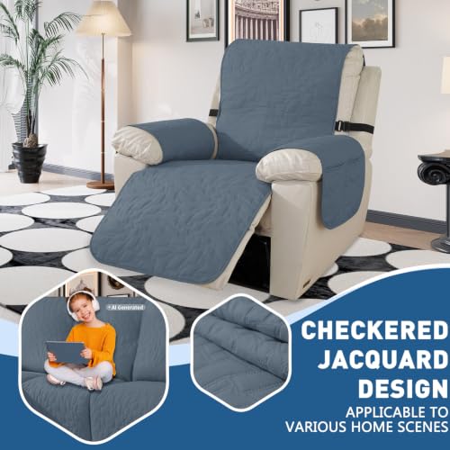 Ystyle Sesselschoner Für Relaxsessel, Sesselbezug Mit Armlehne, Sesselschoner Für Fernsehsessel, Sesselüberzug rutschfest… – Ansicht 3