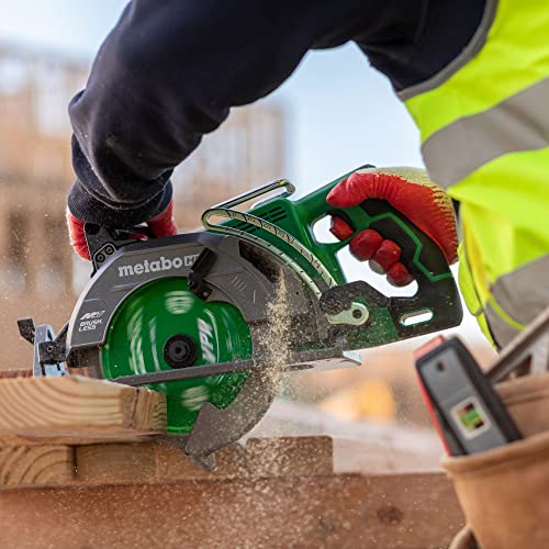 Metabo Hpt 36V Multivolt™ Cordless Rear Handle Circular Saw Kit | Optional Ac Adapter | 7-1/4-Inch Blade | 500 Cross Cuts Per Charge | Lightweight - 8.2 Lbs. | C3607Dwa #TOP3