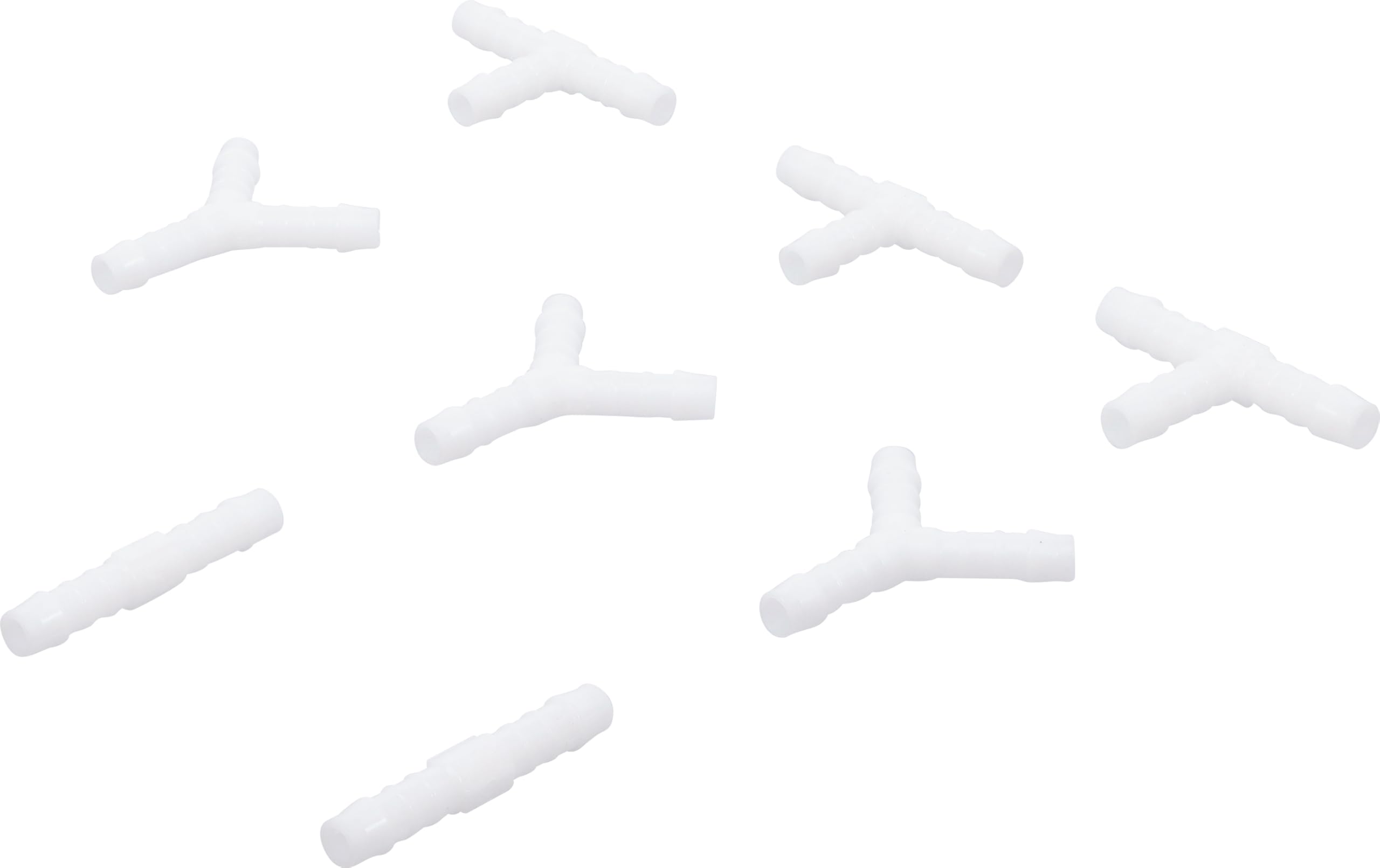 BGS 8790-8 | Schlauchverbinder-Sortimente | kraftstoffbeständig | 8 mm | 8 tlg.