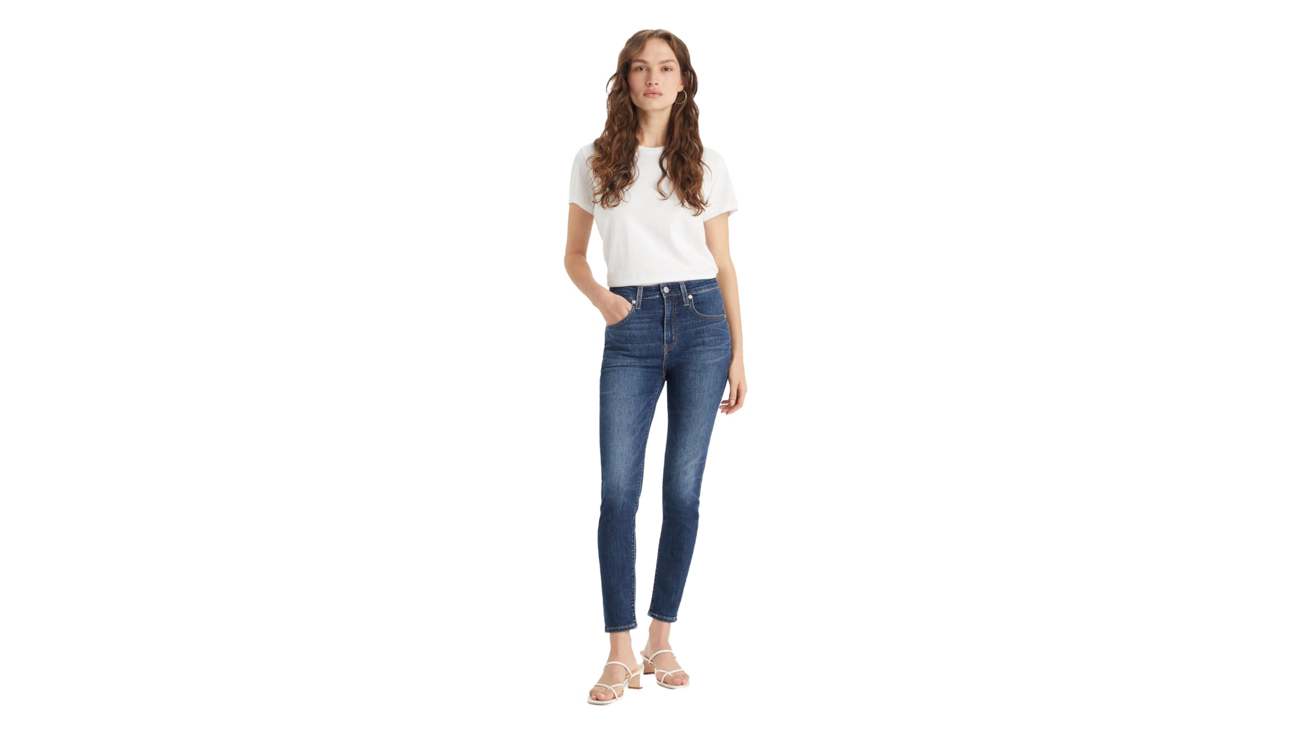 721 High Rise Skinny Kot Pantolon Kadın