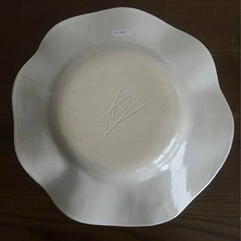 AYA COURVOISIER クヴァジエ彩 ÉTUDE A プレート PERLE WHITE medium / AYA COURVOISIER | cafe des