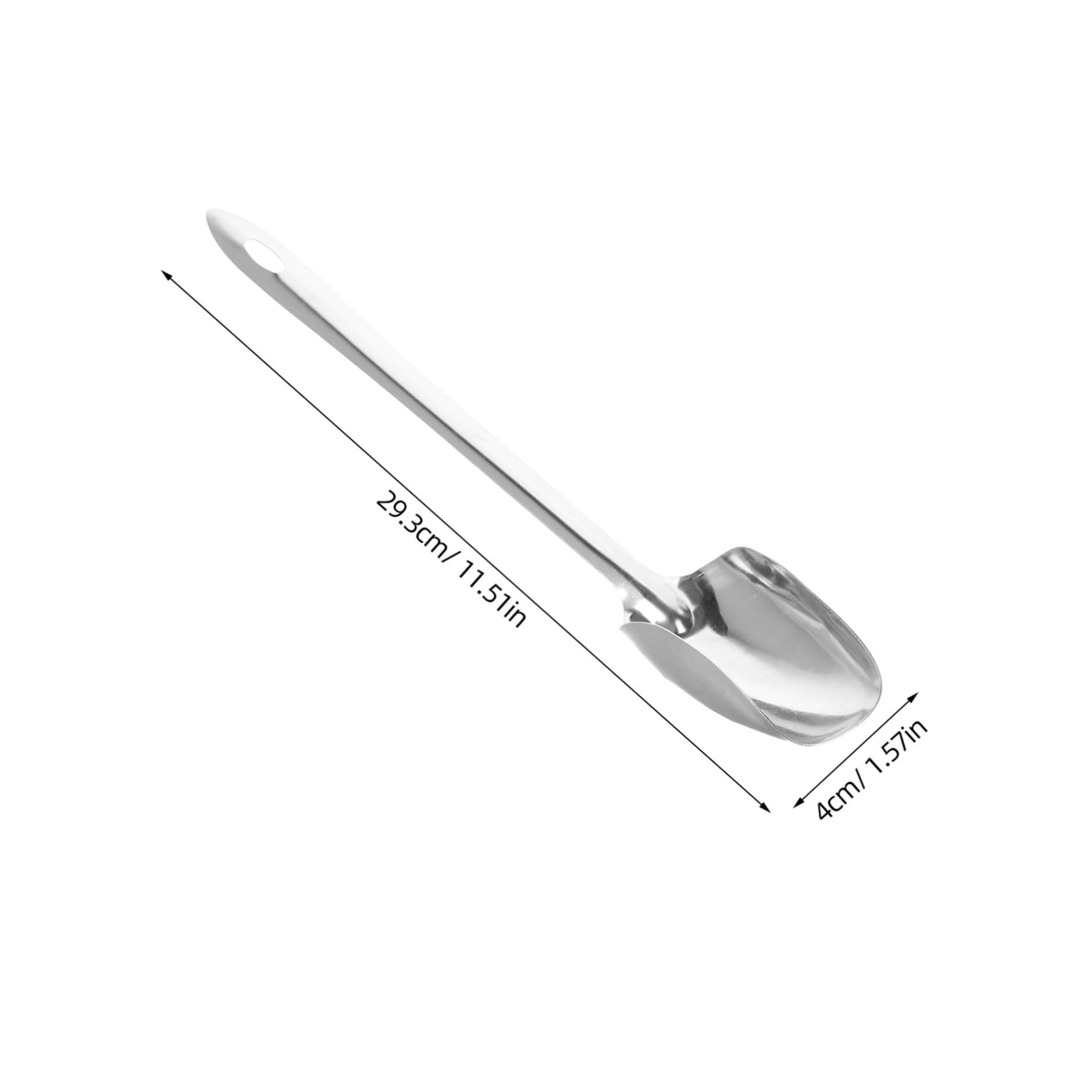SOLUSTRE Non-slip Stainless Steel Marshmallow Sugar Scoop Easy to Use for Marshmallow Machine