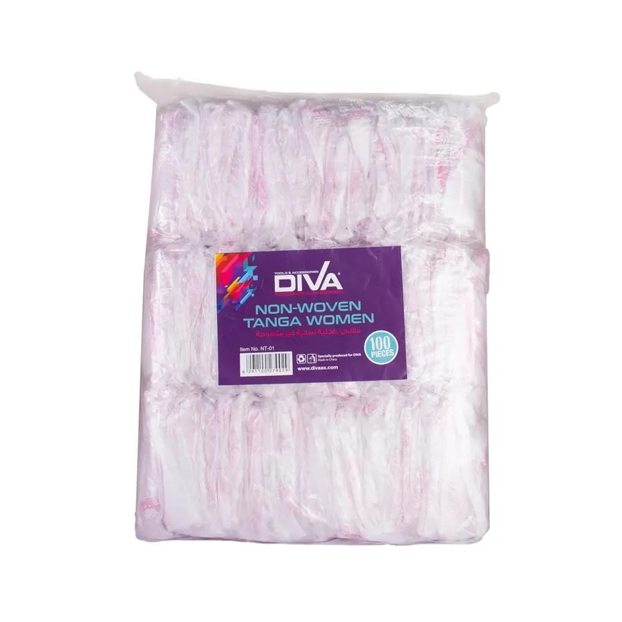DivaDiva Disposable Tanga Women | White | 1x100