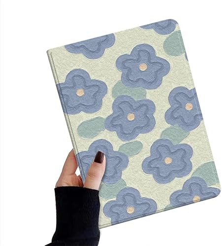 Funda para iPad Air de 5 generación para iPad Air 4 generación, diseño floral, ilustración floral para iPad Air 5, iPad Air 4, funda de encendido