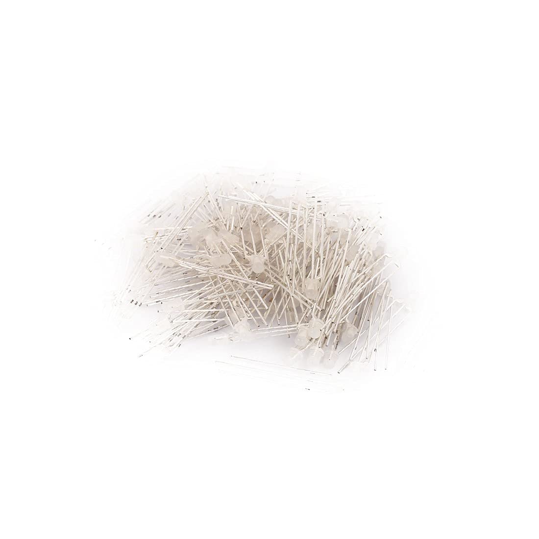 NEW LON0167 100 Pcs 3mm 3 Leg Round Head Red Blue Diffused Light Emitting Diode Lamp LEDs(100 Stk. 3mm 3-Bein-Rundkopf Rot-Blau-Streulichtdiode-Lampe LEDs