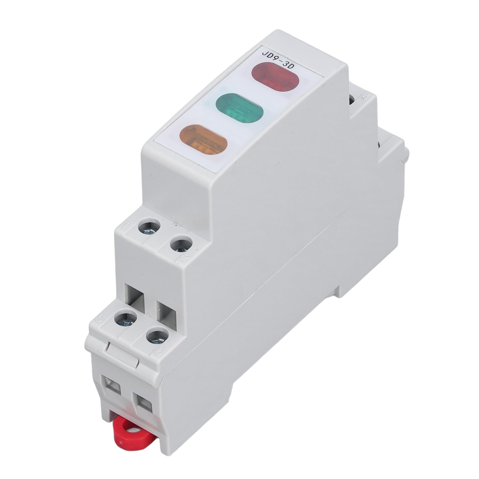 Lampada Spia LED 230V Rosso Giallo Verde per Guida DIN Segnalazione Stato Circuiti Elettrici Quadri Industriali e Automazione