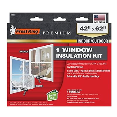 Frost King V83M Extra Strength Indoor Shrink Window Kits, Clear