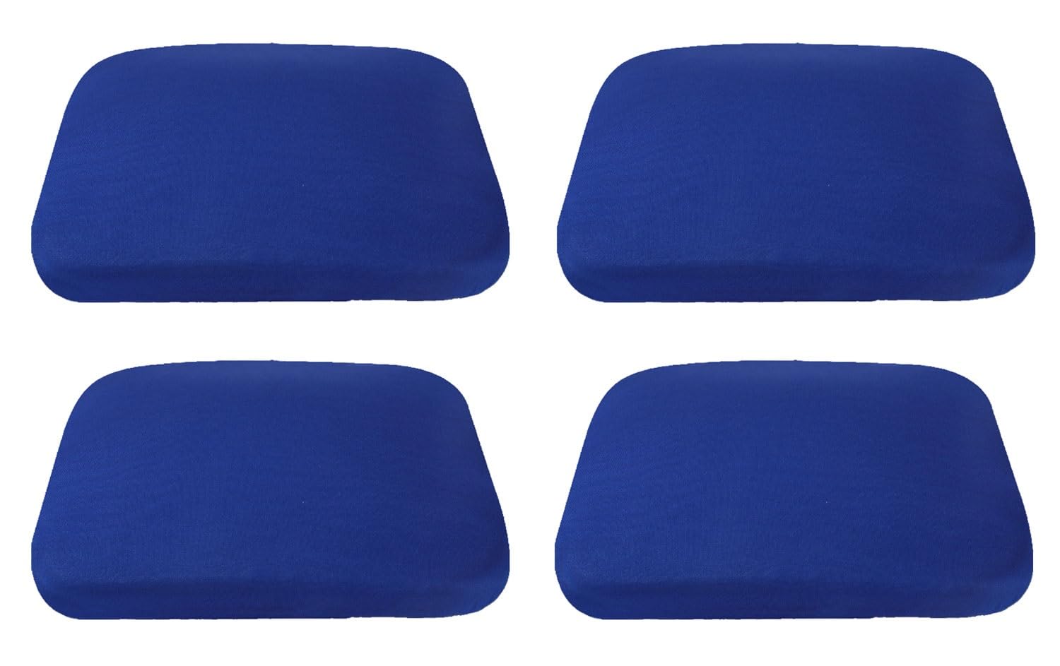 Tapis de chaise universels 4 pièces pour extérieur et jardin style cozy