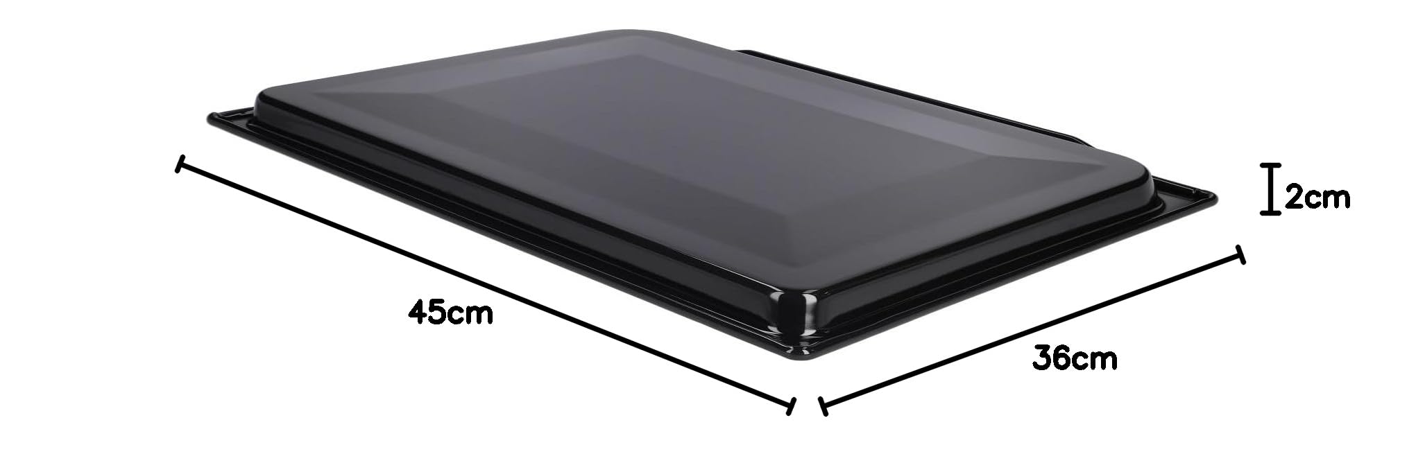 Backblech (45,5 x 36,2 mm) für Backofen Gorenje, Hisense, Pelgrim, Atag - 903871