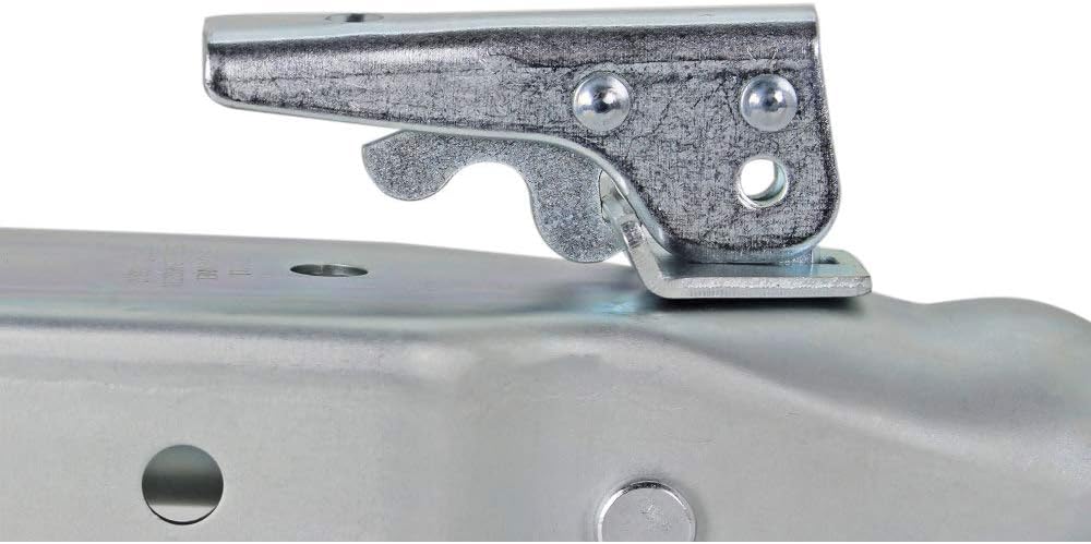 Quick Products QP-HS3025Z Zinc Trigger-Style Trailer Coupler - 2" Ball, 3" Channel - 3,500 lbs.