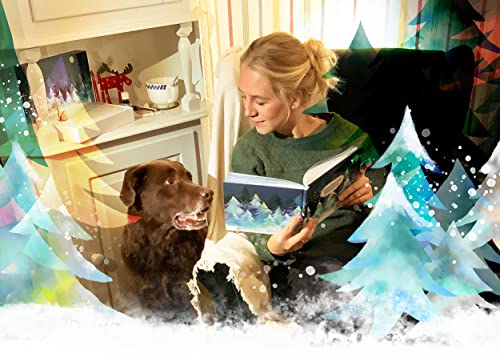 Schnauzberts Winterreise – Adventskalender für Menschen mit Hund – Erlebnisbox mit Buch, Bio-Duftöl, Spielbrett und weiterem Zubehör, für Achtsamkeit, Entspannung und positives Hundetraining