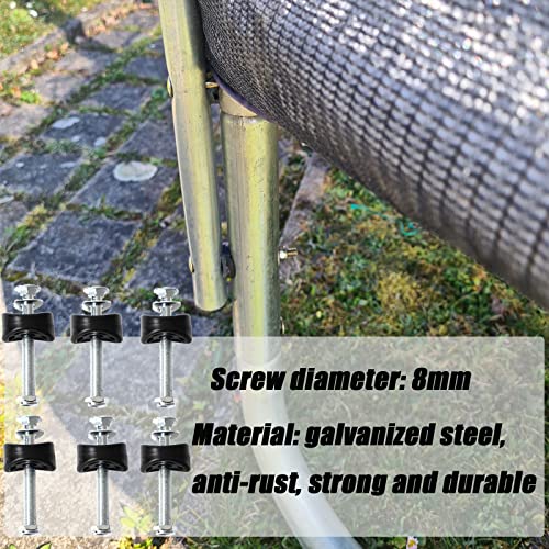 Trampoline Accessories Trampoline Screws and Bolts Replacement Screws to fix The Trampoline(8mm 6pack) - Image 3