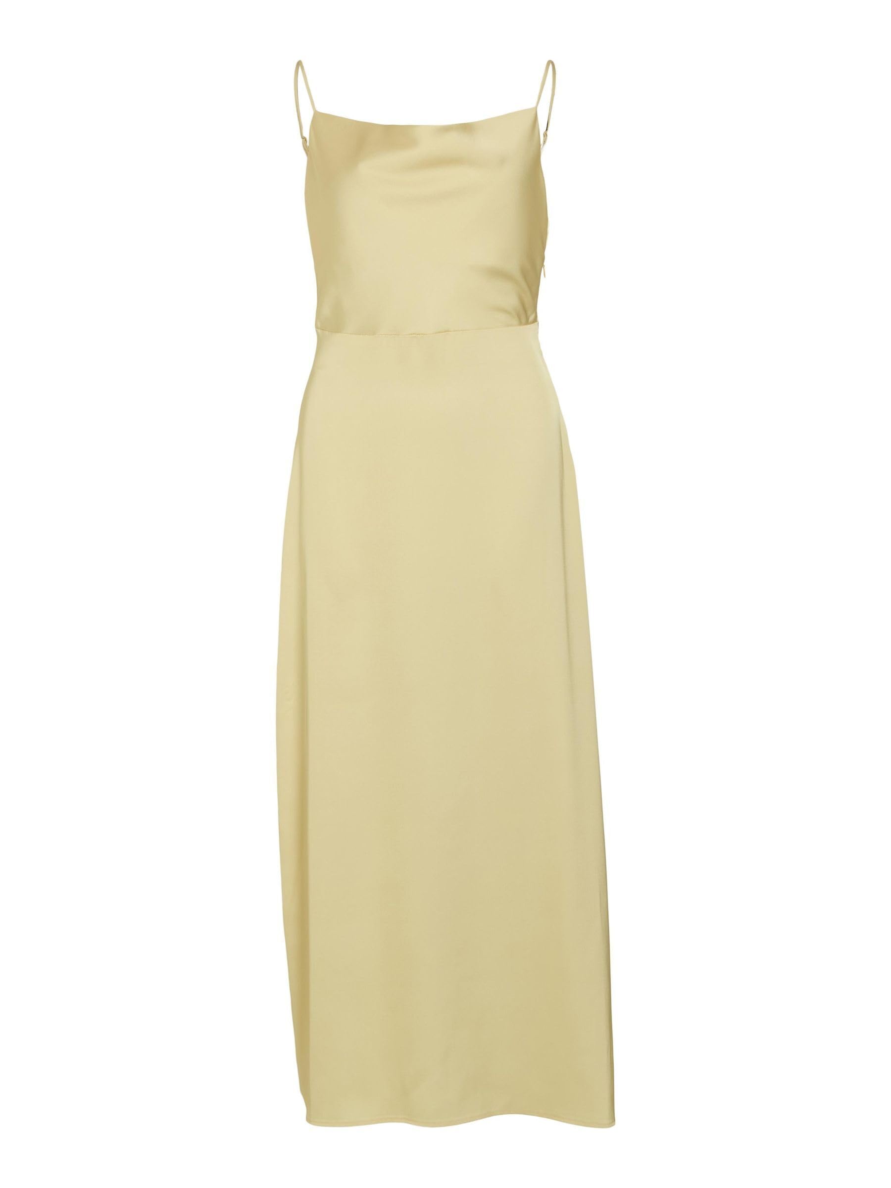 Viravenna Strap Ankle Dress - Noos/DC, Yellow (Pale Banana), 16