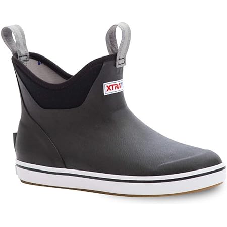 Women's leather 6 in ankle deck boot Clearance
