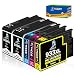 Produktbild DOUBLE D 932 933 XL Kompatibel mit HP 932XL 933XL Tintenpatrone für HP OfficeJet 6100 6600 6700 7110 7610 7612 (2 Schwarz 1 Cyan 1 Magenta 1 Gelb)