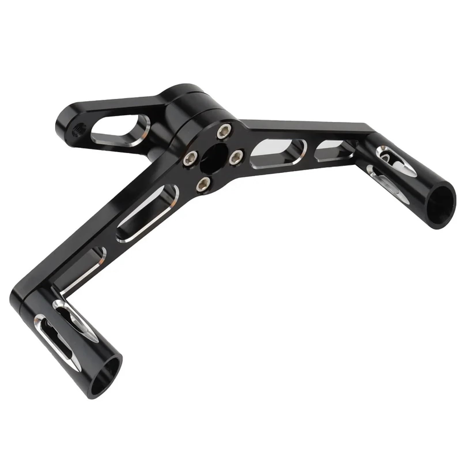 LKHJDBIY Shift Peg Motorcycle Heel Toe Gear Shift Levers Forward Control Shifter Footpegs Rod Linkage Fit for Harley Sportster XL 883 1200 Heel Toe Shifter Levers(F Black1)