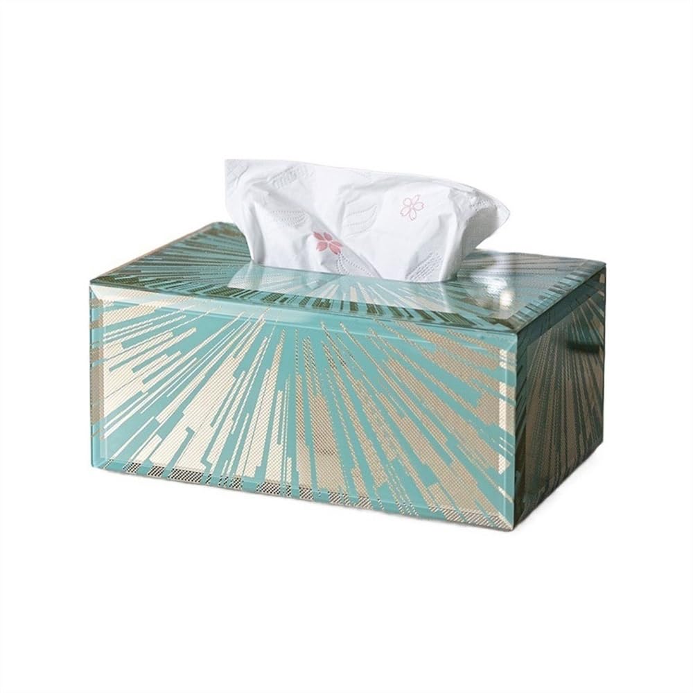 Tissue Holder High-grade Tissue Box Light Luxury Living Room Coffee Table Paper Household Napkin Creative Decoration Ornaments Facial Box Decor