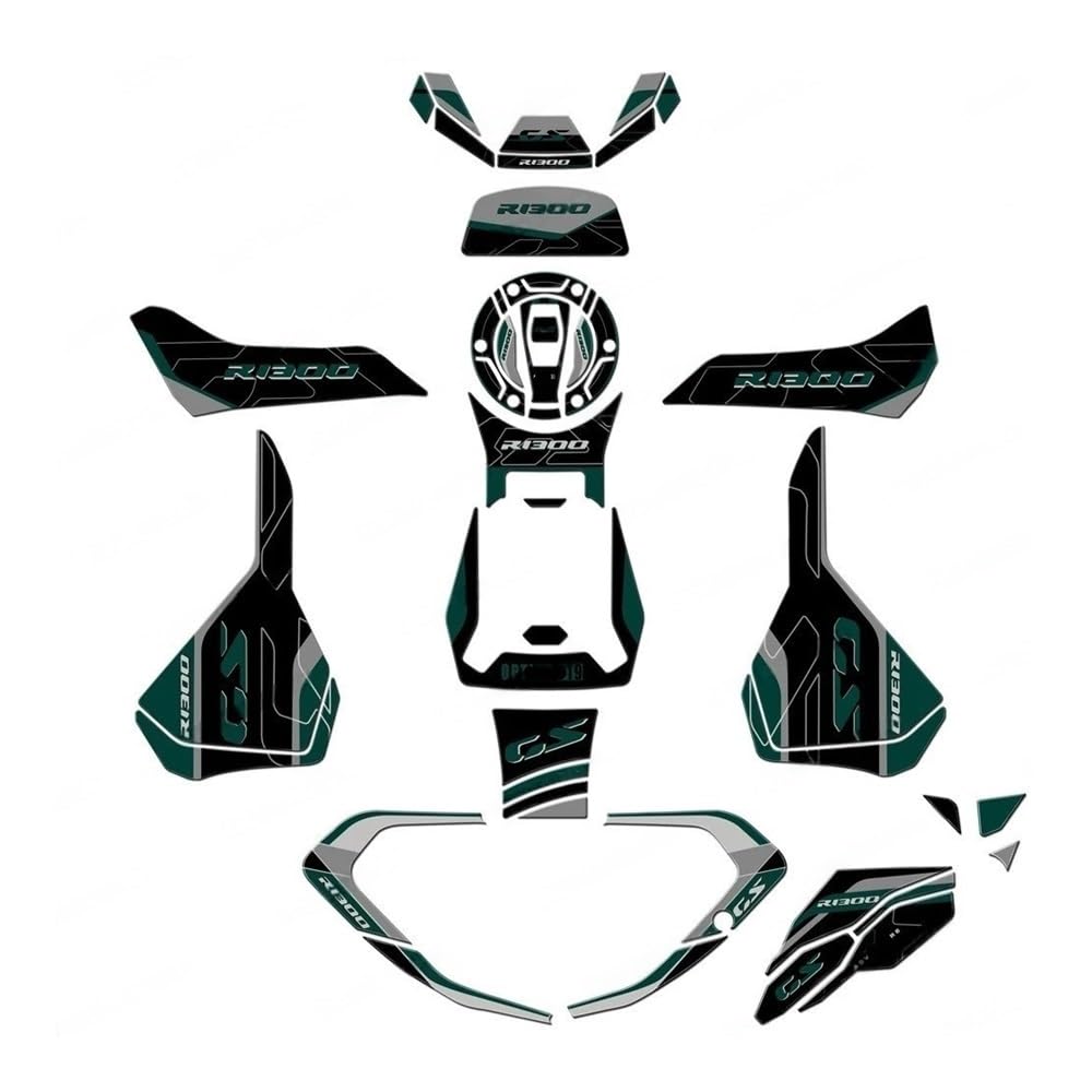 Fuel Tank Protector Motorcycle Epoxy Resin Tank Pad Protection Sticker for R 1300 GS for Adventure R1300GS ADV for Trophy 2025
