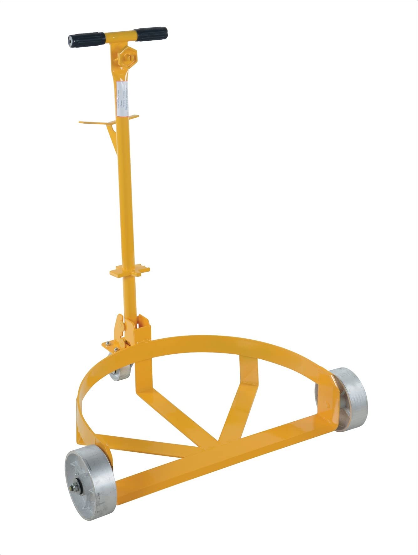 Photo 1 of 55 Gallon Drum Dolly Barrel Wheels Barrel Dolly for 55 Gallon Drum Cart Round Dolly Steel Low Profile 1200lbs