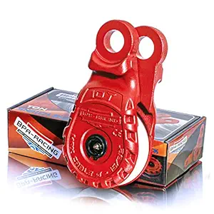 BPA-RACING 10-Ton Snatch Block | Pulley Block with Easy Grip Handle | Works with 3/4 D-Rings & Synthetic Rope up to 15/32 ? | Heavy Duty Winch Accessories | Offroad Recovery Emergency Kit ?