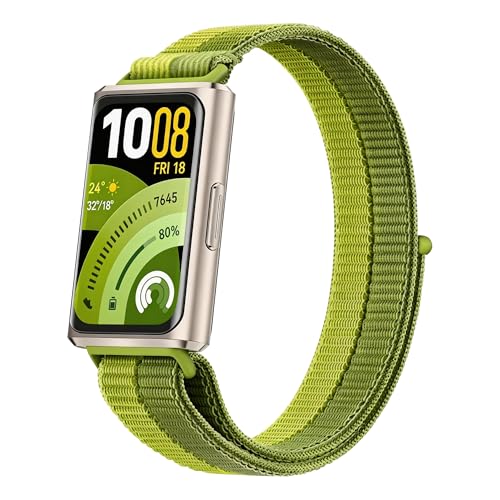 Image of XMUXI Compatible with Huawei Band 11 Nylon Straps Compatible with Huawei Band 11 Pro Watch Strap Lightweight Replacement Strap (No Watch)