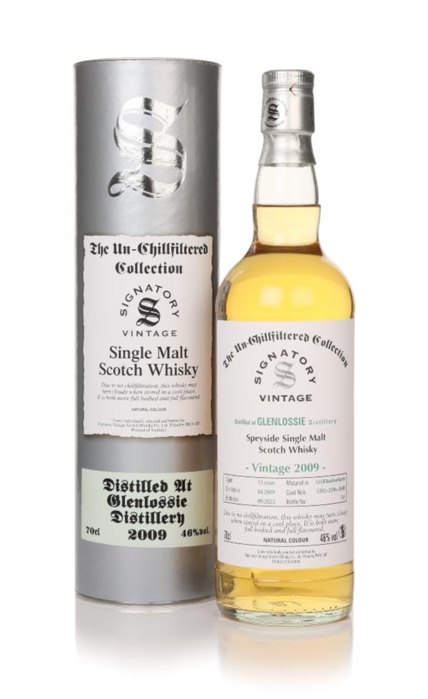 Signatory Vintage Glenlossie Distillery 2009 70 cl Mortlach