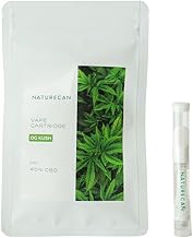 Naturecan 40% CBD Pre-filled Cartridge (OG KUSH) 10ml 400mg per pack CBD Isolate VAPE E-Cigarette THC Zero Guaranteed Vegan (OG KUSH, CBD40%)