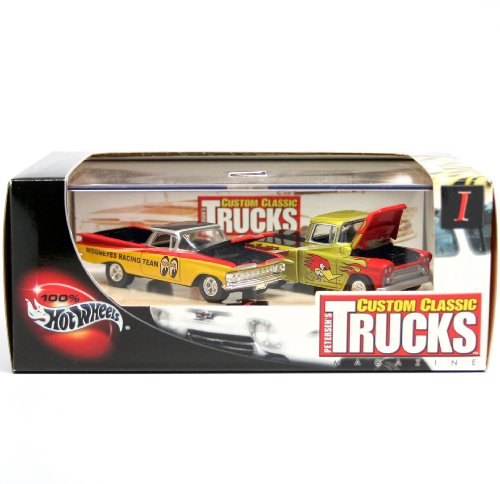 '59 EL CAMINO & '69 CHEVY APACHE * Limited Edition * Hot Wheels 2002 PETERSEN'S CUSTOM CLASSIC TRUCKS MAGAZINE 1:64… – Bild 3
