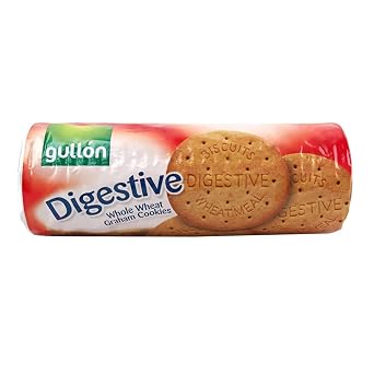 Gullon Digestive Biscuits Wheatmeal-Whole Wheat Graham Cookies no Cholesterol 14.1 Ounce