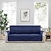 RHF Reversible Sofa Cover - 3 Cushion Couch Covers, Living Room Sofa Slipcover, Dog-Friendly Couch Protector (Navy/Sand)