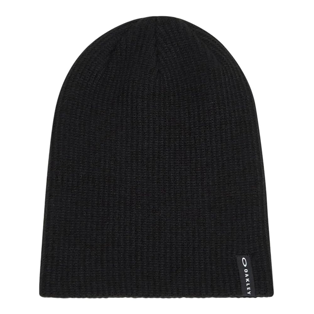 Oakley Unisex's Back Bone Beanie 2.0 Hat, Blackout, One Size