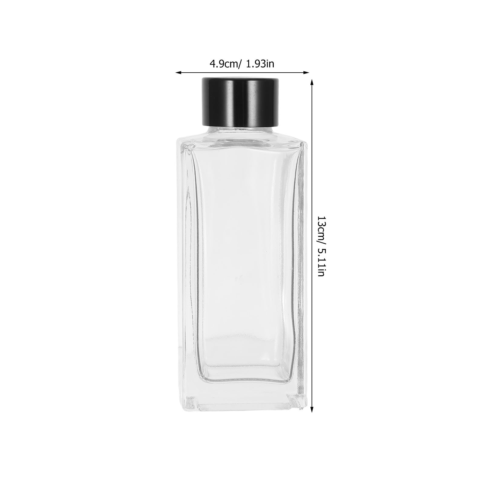 SHINEOFI 4 Ensembles Diffuseur de Parfum en Fibre de Verre pour Salle de Bain Bâtons D'aromathérapie, Fraîcheur Continue, Design Moderne et Élégant pour Petits Espaces