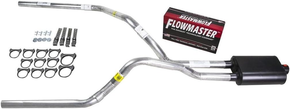 Truck Exhaust Kits - DIY dual exhaust system 2.5 pipe Flowmaster Super 40