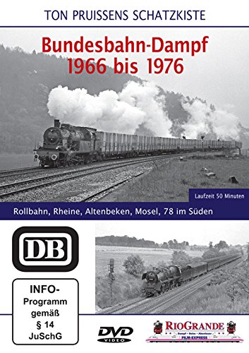 Preisvergleich Produktbild Bundesbahn-Dampf 1966 bis 1976