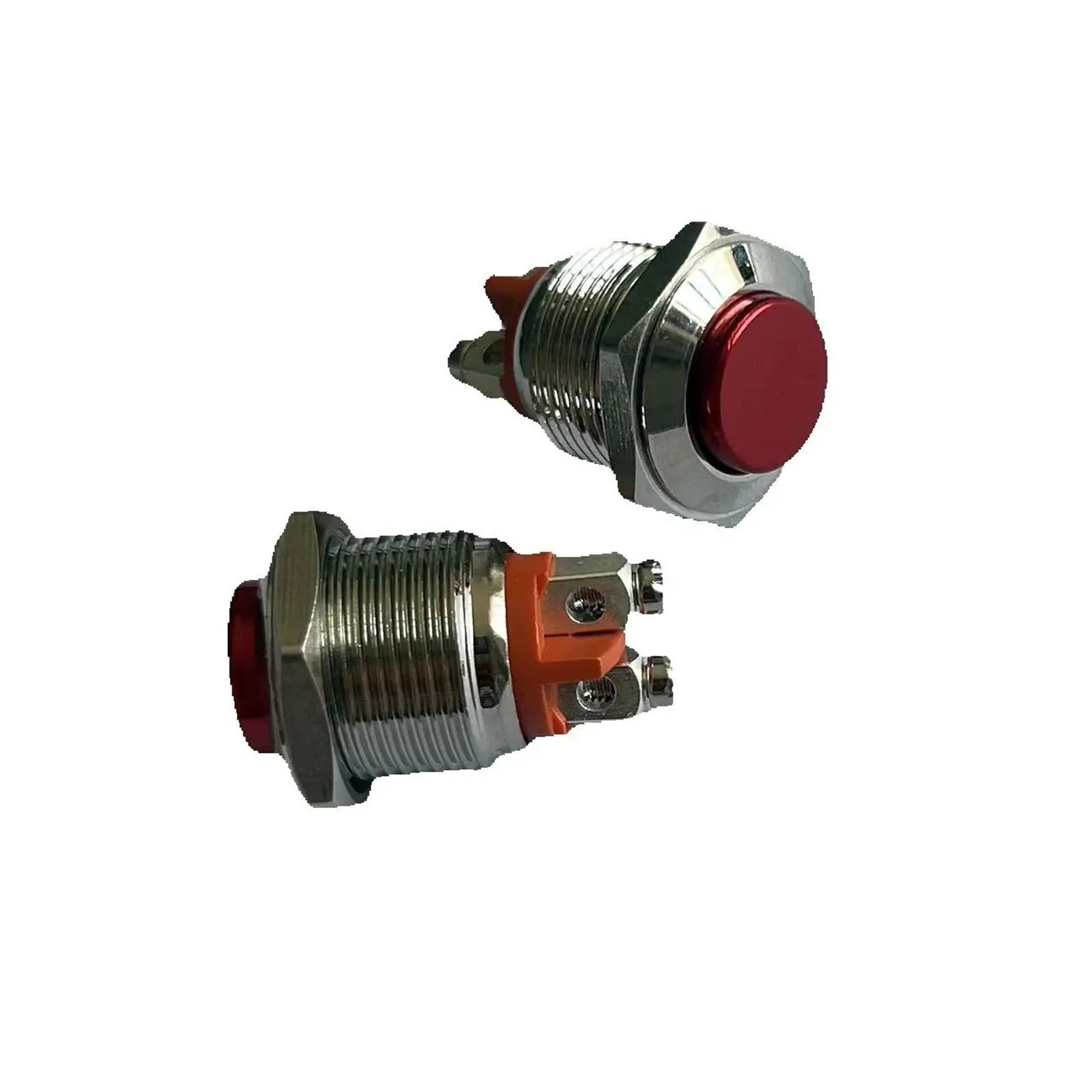 Interruptor pulsador de reinicio automático de 16mm para automatización del hogar y domótica NC