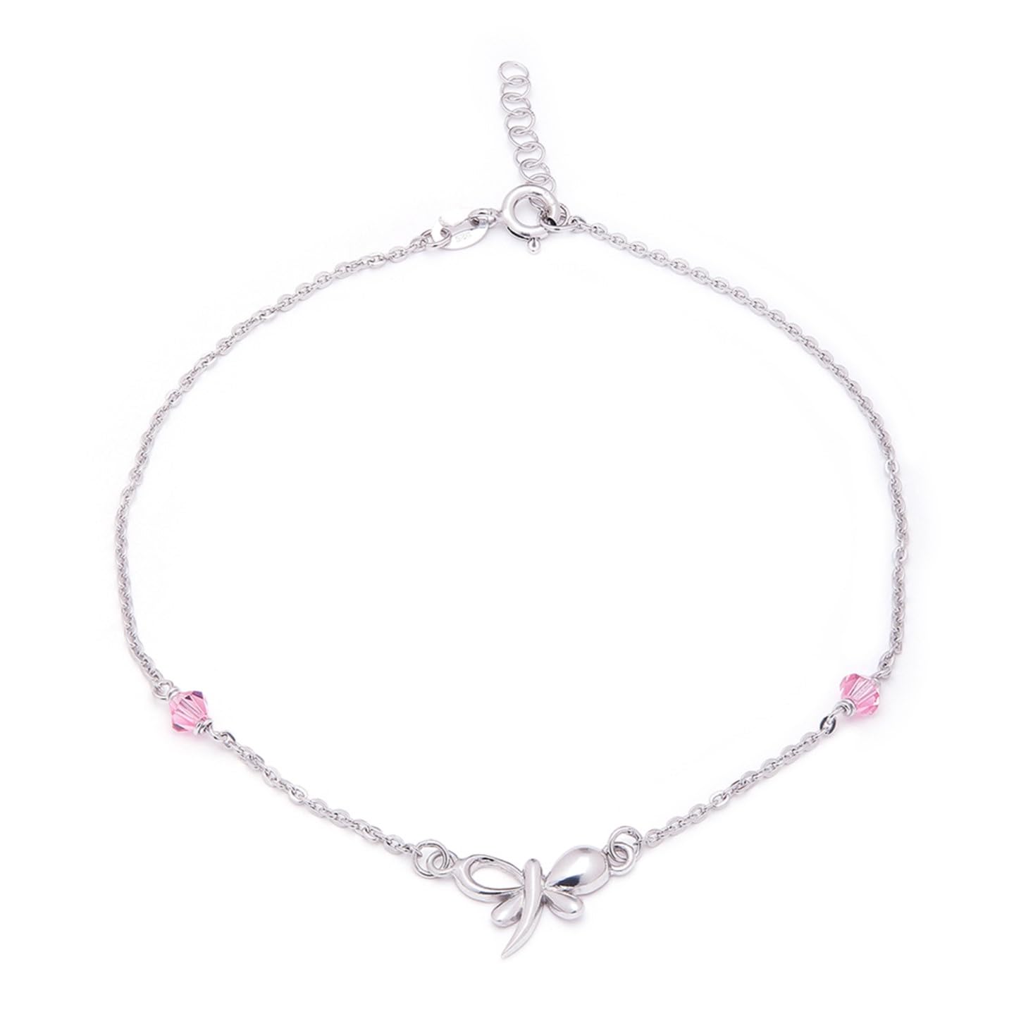See full amazon price history chart for ZAVYA 925 Sterling Silver Designer Pink Cubic Zirconia CZ Butterfly Adjustable Rhodium Plated Chain Anklet (Single) | Gift for Women & Girls | With Certificate of Authenticity & 925 Hallmark ZAVYA 925 Sterling Silver Designer Pink Cubic Zirconia CZ Butterfly Adjustable Rhodium Plated Chain Anklet (Single) | Gift for Women & Girls | With Certificate of Authenticity & 925 Hallmark (B0BJ2S55DN) Amazon Price History, Amazon Price Tracker