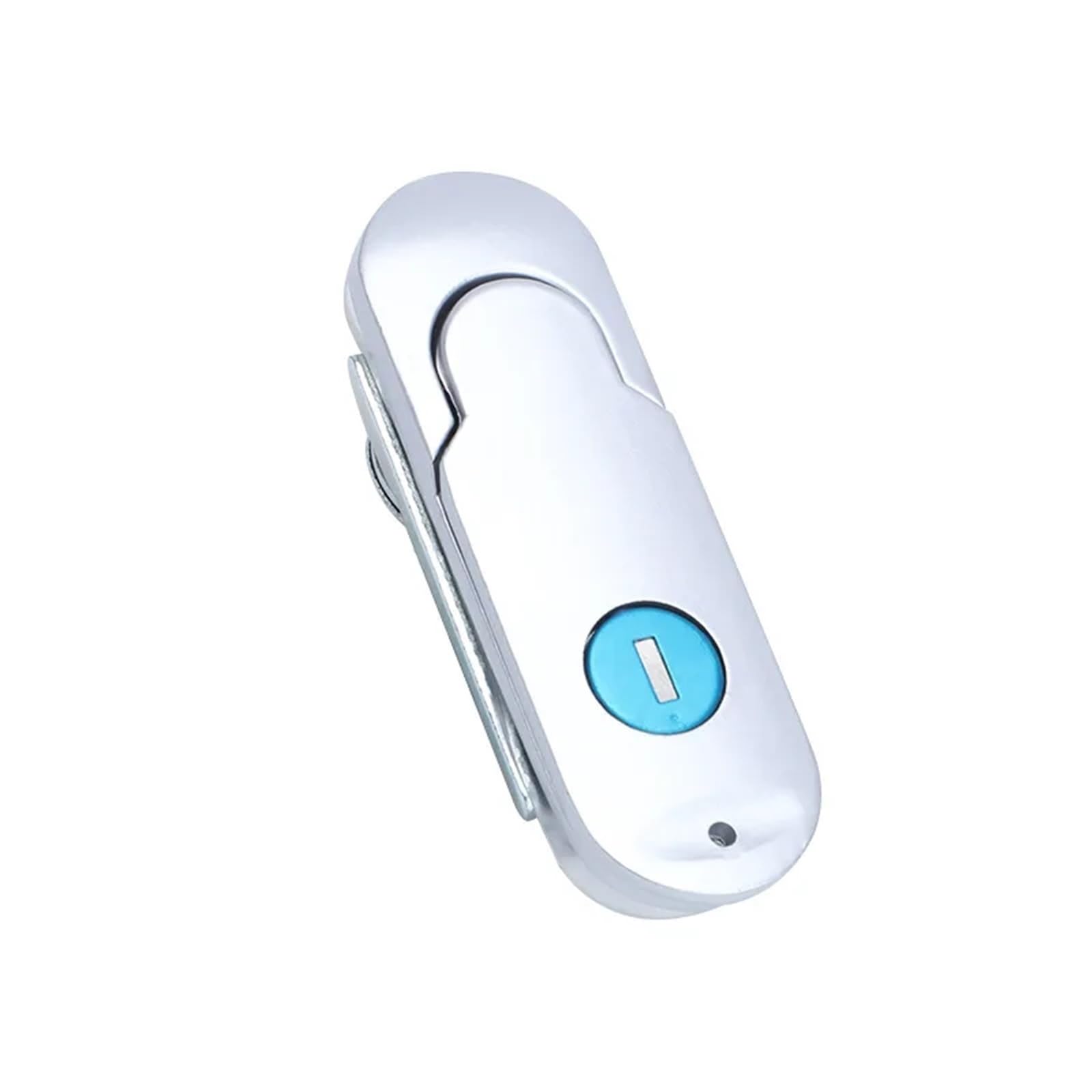 Cerradura plana MS843-1 para armario eléctrico con interruptor integrado, 1 unidad