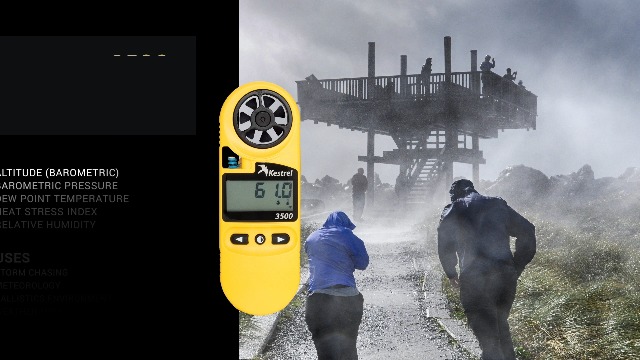 Kestrel Drop D3 Sans Fil Température, Humidité Et Pression