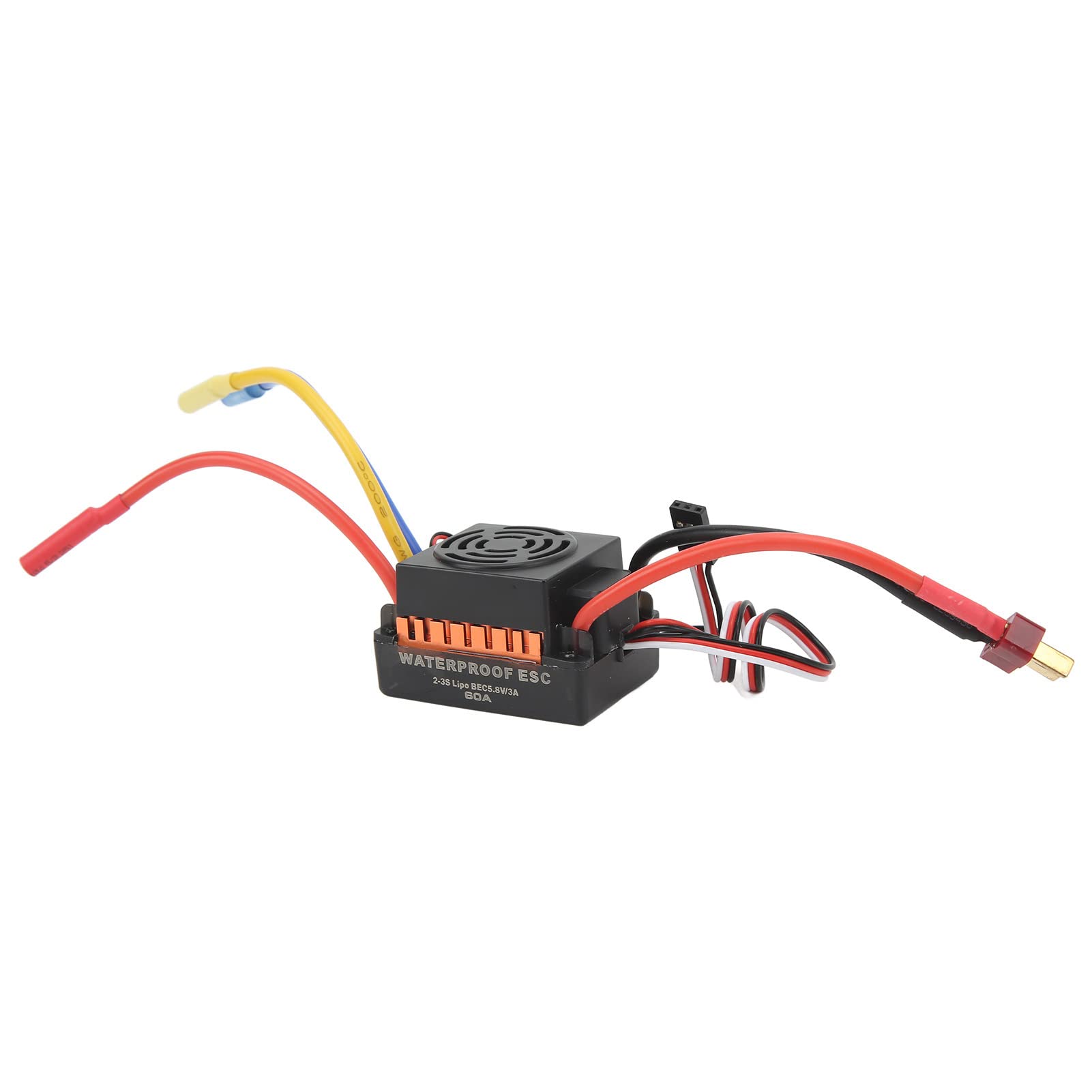 Kit Moteur Sans Balais 5200KV 60A étanche Pour RC 1/10, 1/12, 1/16 – ESC Avec Frein Réglable Et Protections