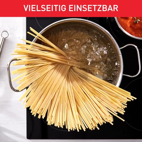 Tefal Duetto A70542 Kochtopf 20 cm, hochwertiger Edelstahl 18/10, graduiert, Ausgießdeckel, für alle Herdarten geeignet, auch Induktion 5