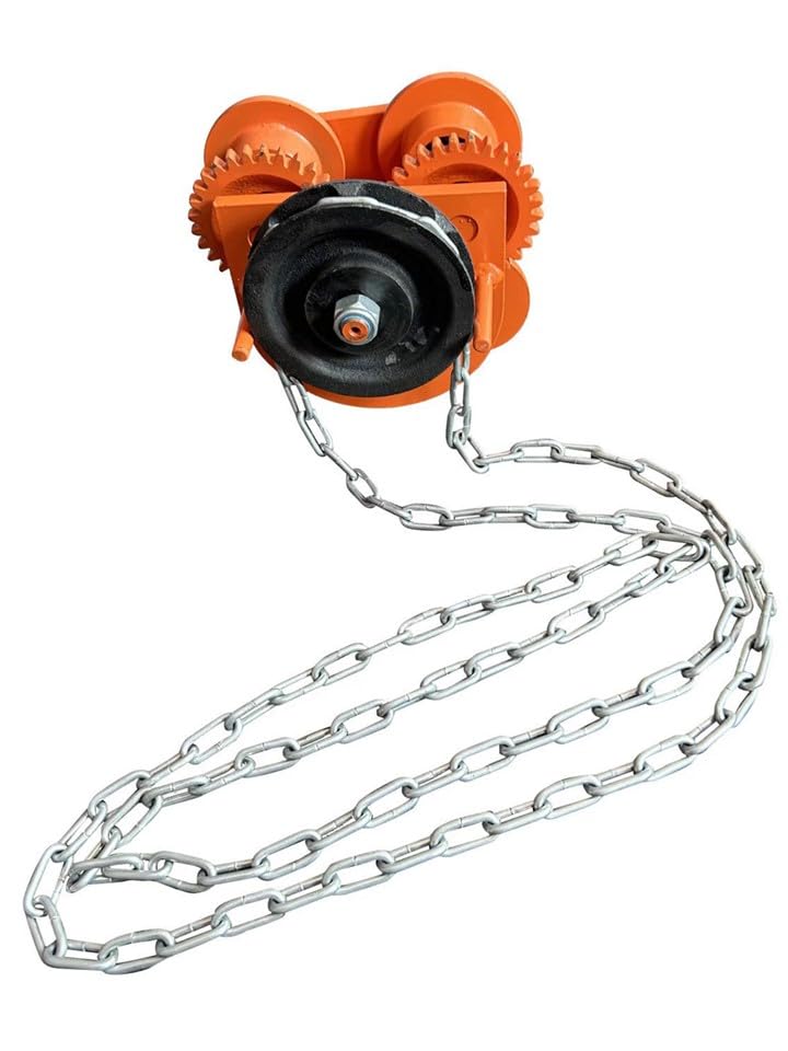 Grue Portique Mobile 1T + Chariot Porte Palan 1T 2,5m 4mm