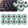 SJ@JX Arcade Game Controller DIY Kit Microswitch Button 4&8 Way Joystick Zero Delay USB Encoder Fighting Stick Handles Console for PC MAME Raspberry Pi Retropie