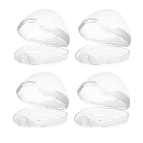 PandaEar Funda para chupete de bebé para bolsa de pañales | Paquete de 4 fundas para chupete Binky Funda para chupete Bolsa organizadora | Estuches